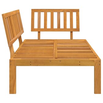 Tuinhoekbank pallet massief acaciahout 5