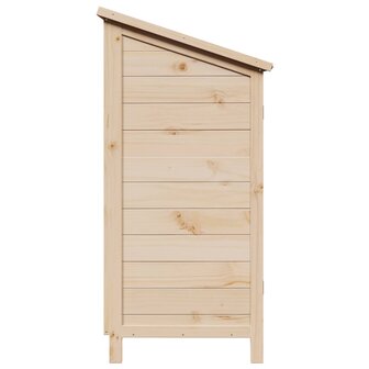 Tuinschuur Naturel 59 x 56 x 113,5 cm Massief Vurenhout 6