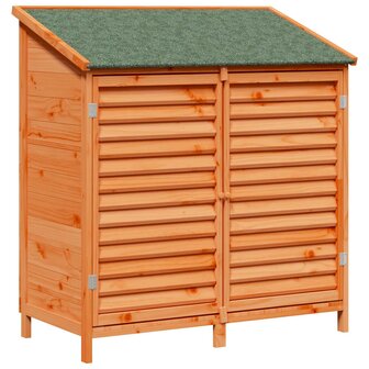 Tuinschuur Bruin 106 x 56 x 113,5 cm Massief Vurenhout 2