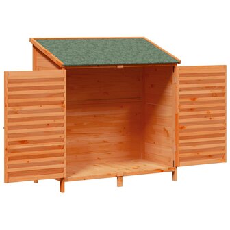 Tuinschuur Bruin 106 x 56 x 113,5 cm Massief Vurenhout 4