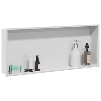 DouchenisWit 75 x 30 x 9,5 cm Roestvrij staal 3