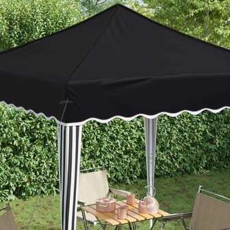 Pop-up partytent 195 x 195 x 245 cm Antracietkleurig 4