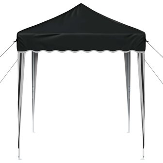 Pop-up partytent 195 x 195 x 245 cm Antracietkleurig 6