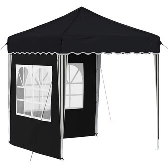 Pop-up partytent 195 x 195 x 245 cm Antracietkleurig 2