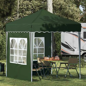 Pop-up partytent 195 x 195 x 245 cm Groen Oxford Stof 1