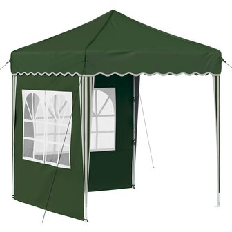 Pop-up partytent 195 x 195 x 245 cm Groen Oxford Stof 2