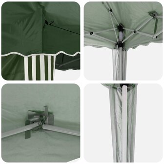 Pop-up partytent 195 x 195 x 245 cm Groen Oxford Stof 11