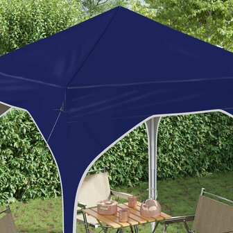 Pop-up partytent 194 x 194 x 245 cm Blauw 4