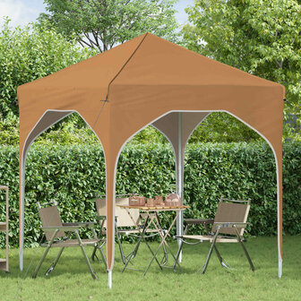 Pop-up partytent 194 x 194 x 245 cm Beige 3