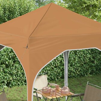 Pop-up partytent 194 x 194 x 245 cm Beige 4
