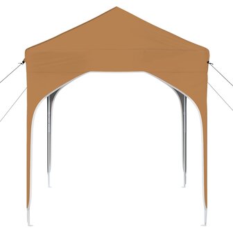 Pop-up partytent 194 x 194 x 245 cm Beige 6