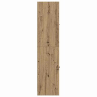 Apothekerskast 40x41x174,5 cm bewerkt hout artisanaal eiken 8