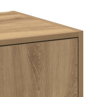 Apothekerskast 40x41x174,5 cm bewerkt hout artisanaal eiken 9