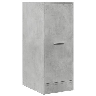 Apothekerskast 30x41x77,5 cm bewerkt hout betongrijs 4