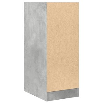 Apothekerskast 30x41x77,5 cm bewerkt hout betongrijs 6