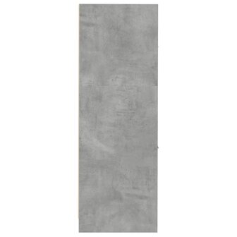 Apothekerskast 30x41x118 cm bewerkt hout betongrijs 7