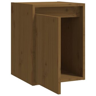 Wandkasten 2 st 30x30x40 cm massief grenenhout honingbruin 6