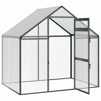 Vogelkooi Antracietkleurig 181,5 x 110,5 x 173,5 cm 3