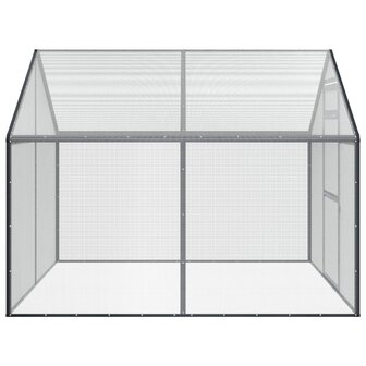 Vogelkooi Antracietkleurig 181,5 x 221 x 173,5 cm 5