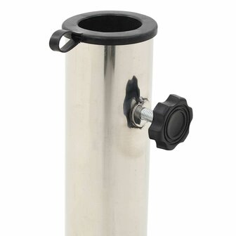 Parasolvoet vierkant 20 kg graniet zwart 5
