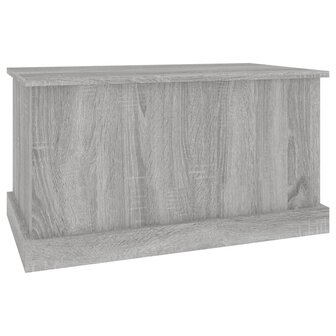 Opbergbox 70x40x38 cm bewerkt hout grijs sonoma eikenkleurig 4