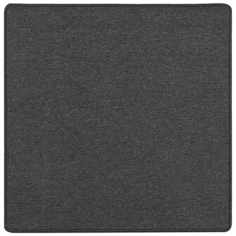 Tapijt Loper Donkergrijs 100 x 100 cm 100% Polypropyleen 2