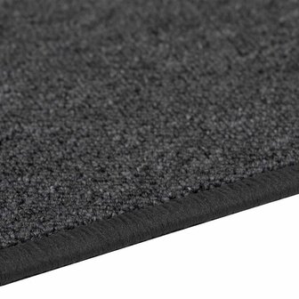 Tapijt Loper Donkergrijs 100 x 100 cm 100% Polypropyleen 7
