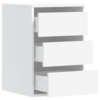 Ladekast 40x41x58 cm bewerkt hout wit 5