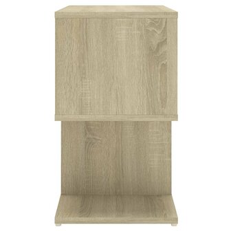 Nachtkastje 50x30x51,5 cm bewerkt hout sonoma eikenkleurig 5