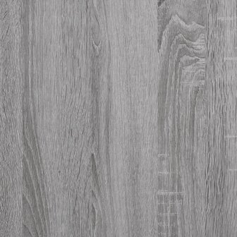 Bijzettafel 50x35x52 cm bewerkt hout grijs sonoma eikenkleur 7