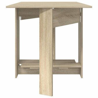 Eettafel 138 x 70 x 73,5 cm Bewerkt hout Sonoma Eiken 6