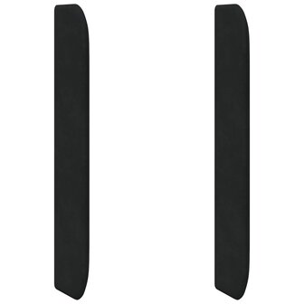 Hoofdbord oor Zwart 80 x 16 x 4 cm Fluweel 2