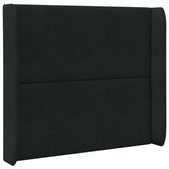 Hoofdbord oor Zwart 80 x 16 x 4 cm Fluweel 3