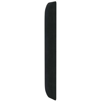 Hoofdbord oor Zwart 80 x 16 x 4 cm Fluweel 8