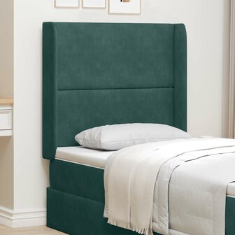 Hoofdbord oor Groen 80 x 16 x 4 cm Fluweel 1