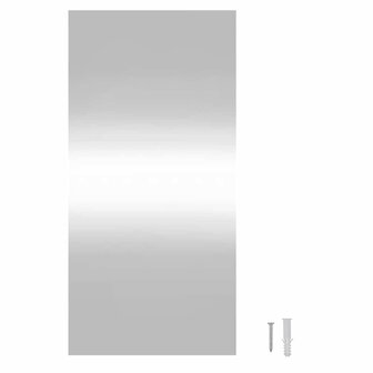 Wandspiegel met LED&amp;apos;s rechthoekig 30x60 cm glas 8