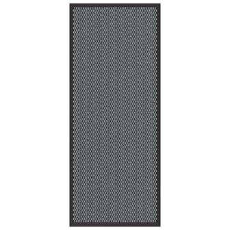 Deurmat 60x150 cm antracietkleurig 1