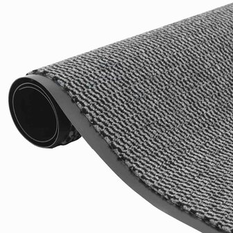 Deurmat 60x150 cm antracietkleurig 4