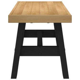 Eetbank NOAIN 120 x 41 x 45 cm Massief grenenhout Naturel 4
