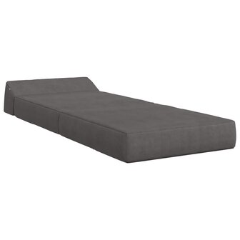 Vouwbare Bankbed Donkergrijs 60 x 70 x 41 cm Stof 3