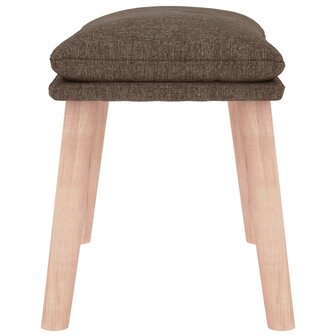 Voetenbank 45x29,5x35 cm stof taupe 4