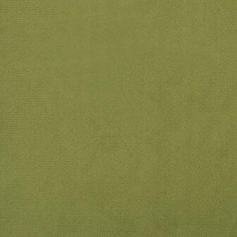 Voetenbank 45x29,5x35 cm fluweel lichtgroen 5