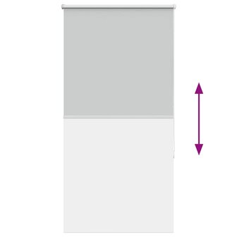 Rolgordijn verduisterend 65x130cm stofbreedte 60,7 cm polyester 9