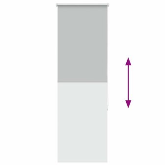 Rolgordijn verduisterend 55x175cm stofbreedte 50,7 cm polyester 9