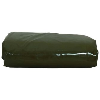 Zeil 650g / m&sup2; Olijf Groen 1 x 2,5 m Canvas met PVC-coating 3