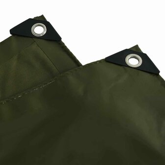 Zeil 650g / m&sup2; Olijf Groen 1 x 2,5 m Canvas met PVC-coating 5