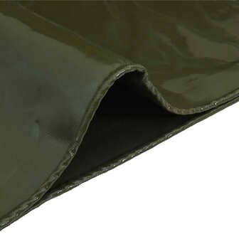 Zeil 650g / m&sup2; Olijf Groen 1,5 x 2,5 m Canvas met PVC-coating 6
