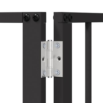 Hondenhek 2 pcs Zwart 80 x 80 cm Gegalvaniseerd staal 6