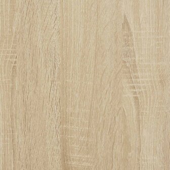 Hondenhekje met standaards 2 pcs Sonoma Eiken 80 x 60 cm 9