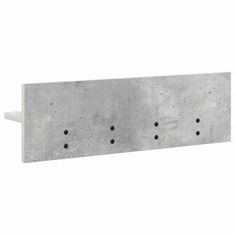 Wandgemonteerde kapstok Beton Grijs 60 x 10,5 x 18 cm 7